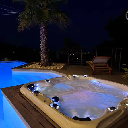 Milagathe - Vue Sur - Piscine - Jacuzzi Ιέρ