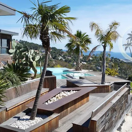 Milagathe - Vue Sur - Piscine - Jacuzzi Villa Hyères